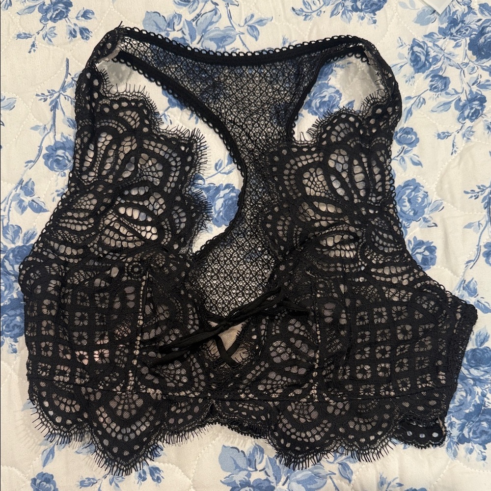Victoria's Secret Black Lace Bralette